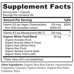 NATURELO capsules in hand illustrating size and convenient dosing benefit