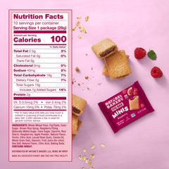 Nature's Bakery individually wrapped mini bar, easy-to-carry single serving