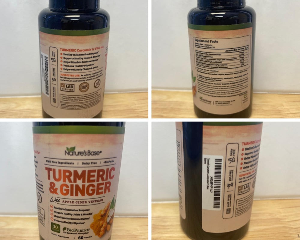 Nature's Base bottle on breakfast table in lifestyle setting suggesting everyday wellness routine