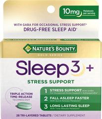 Nature's Bounty front packaging showing product benefits and count