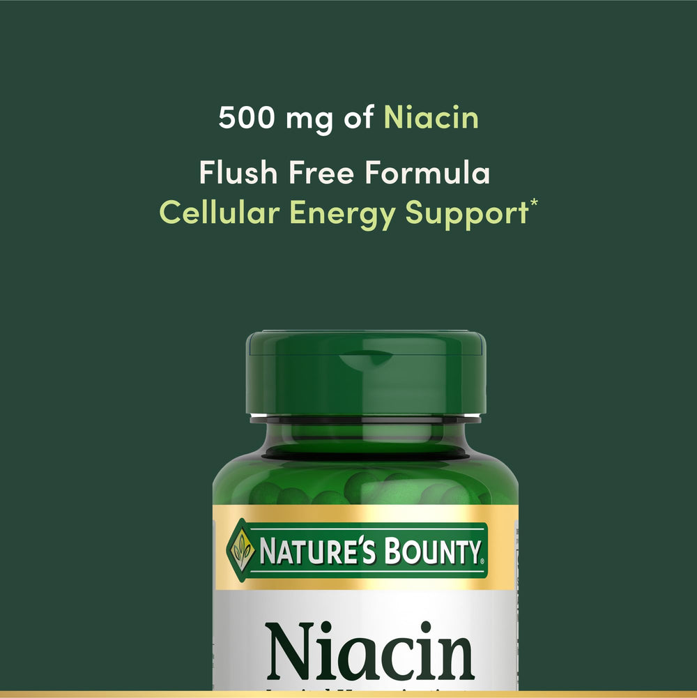 Nature's Bounty bottle open with capsules visible to illustrate count and serving feel
