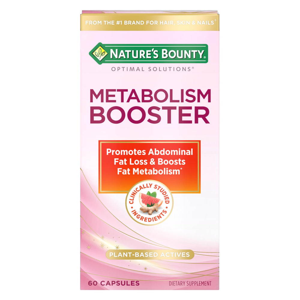 Nature's Bounty front packaging showing bottle and label for trusted supplement benefits