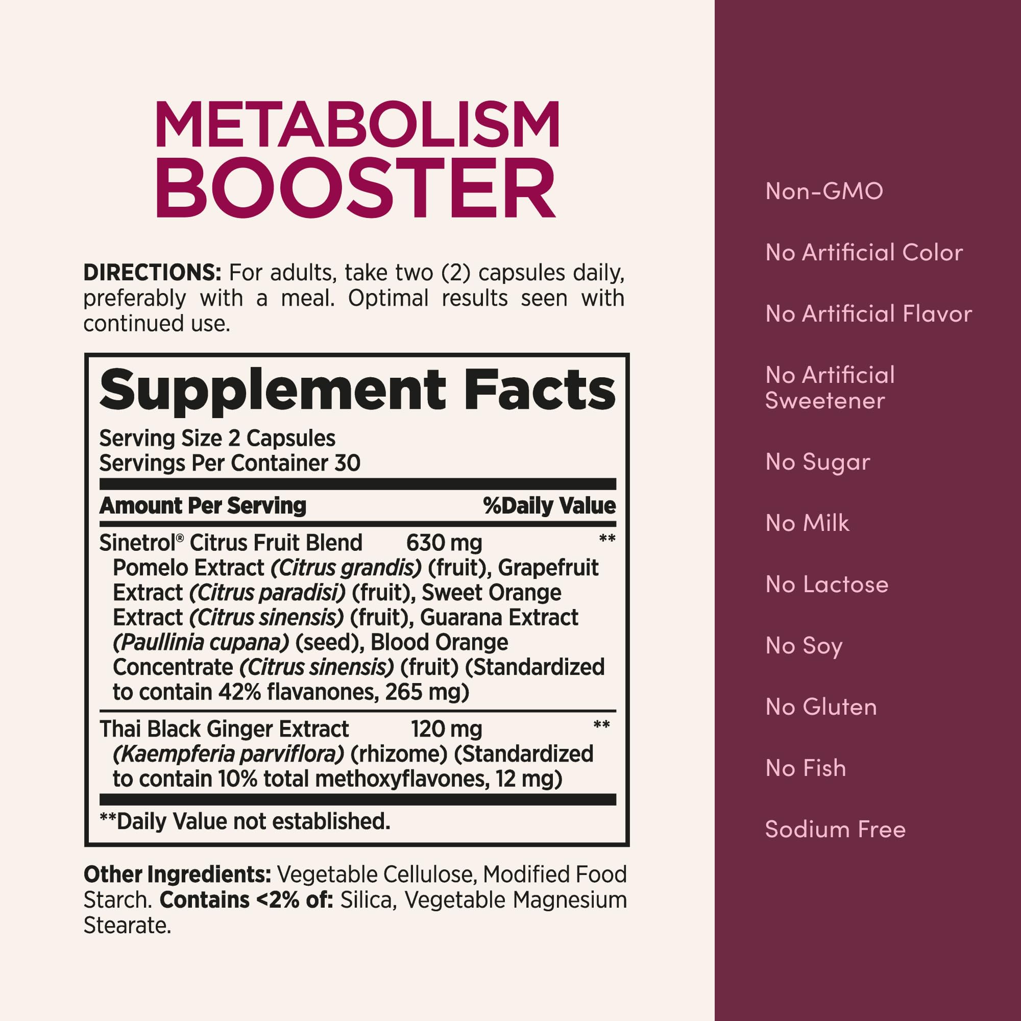 Nature's Bounty bottle beside workout gear suggesting metabolism support during fitness