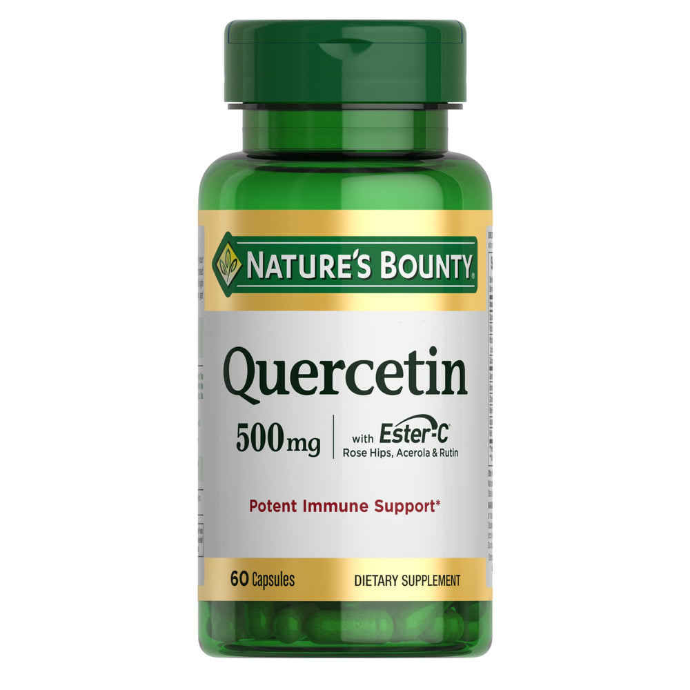 Nature's Bounty front packaging showing product and benefits