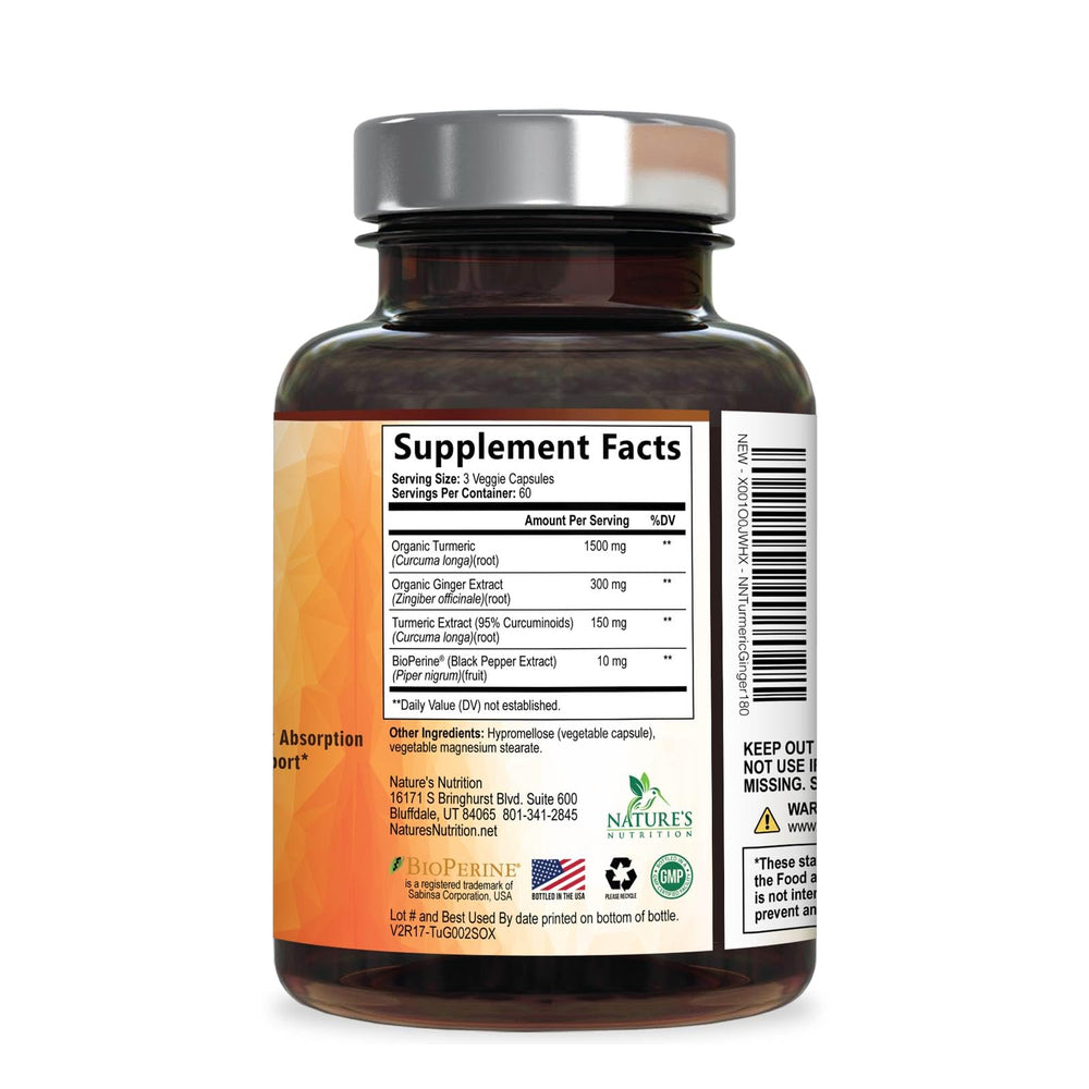 Nature's Nutrition bottle on kitchen counter suggesting routine wellness support