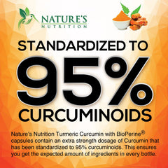 Nature's Nutrition turmeric root and ginger pieces showcasing natural ingredients