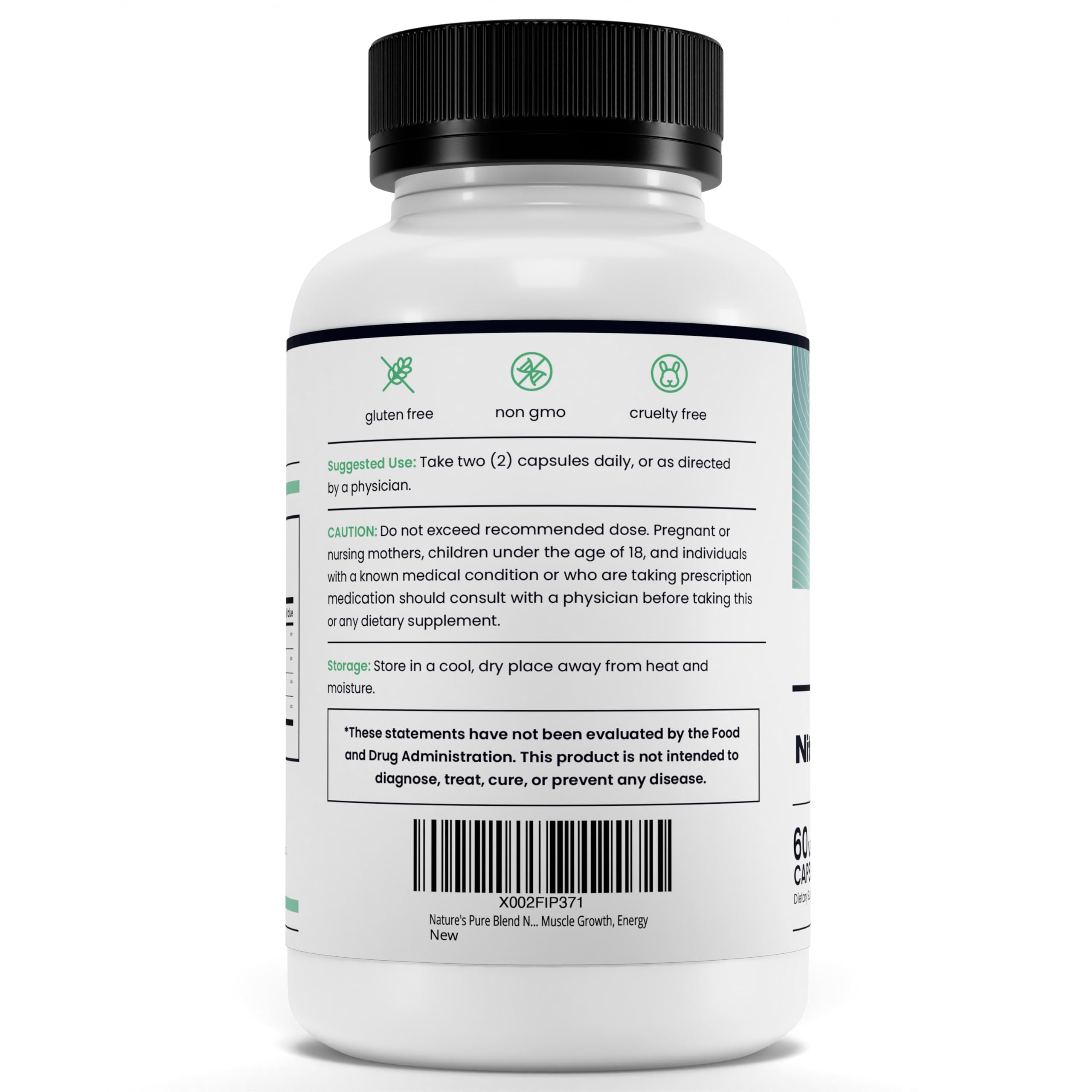 Nature's Pure Blend retail packaging box showing brand presentation