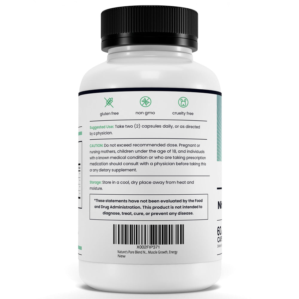 Nature's Pure Blend retail packaging box showing brand presentation