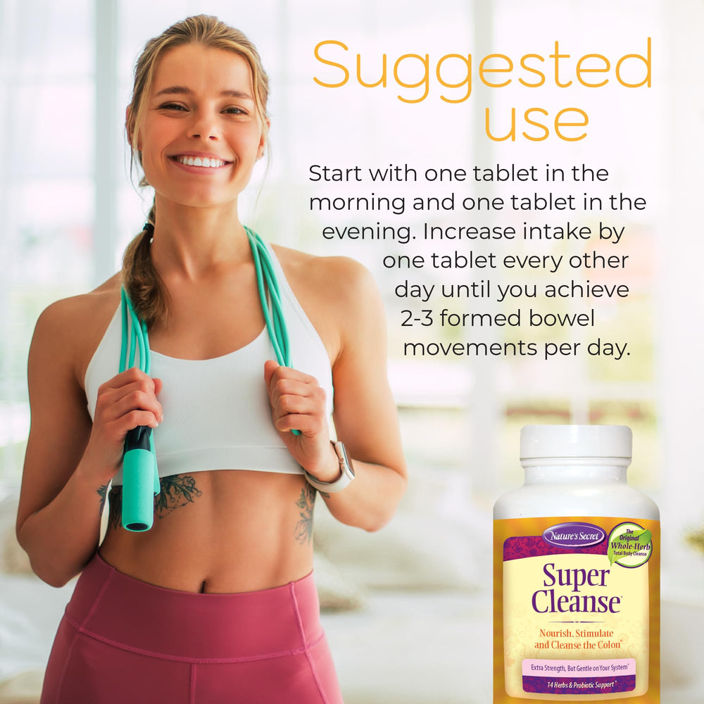 Nature's Secret assorted herbs used in formula highlighting natural ingredient benefits