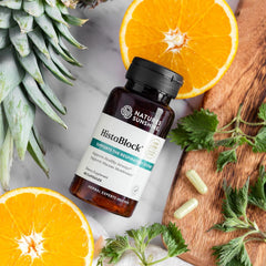 Nature's Sunshine capsule close-up revealing texture and easy dosage benefit