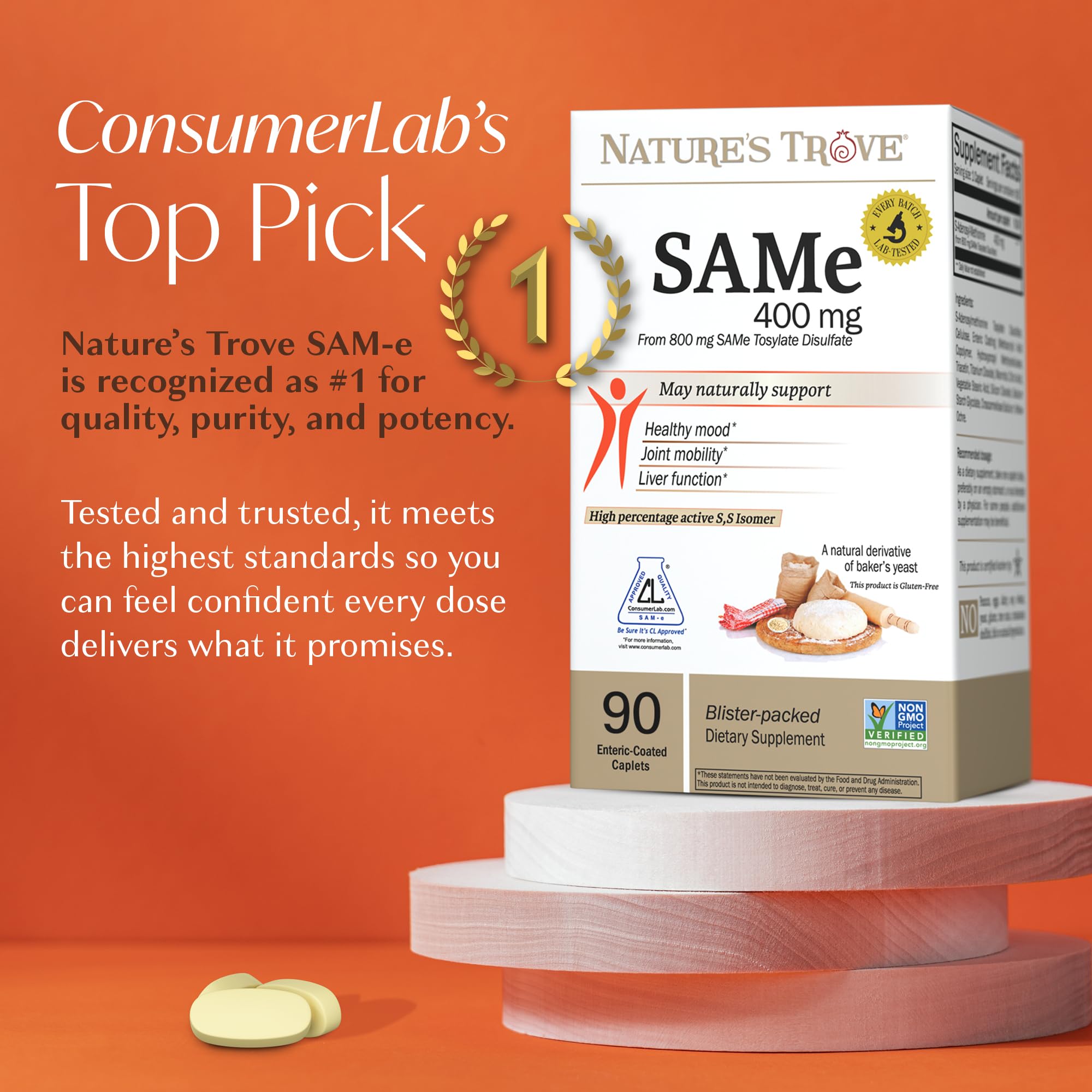 Nature's Trove blister packs close-up protecting freshness and ensuring potency