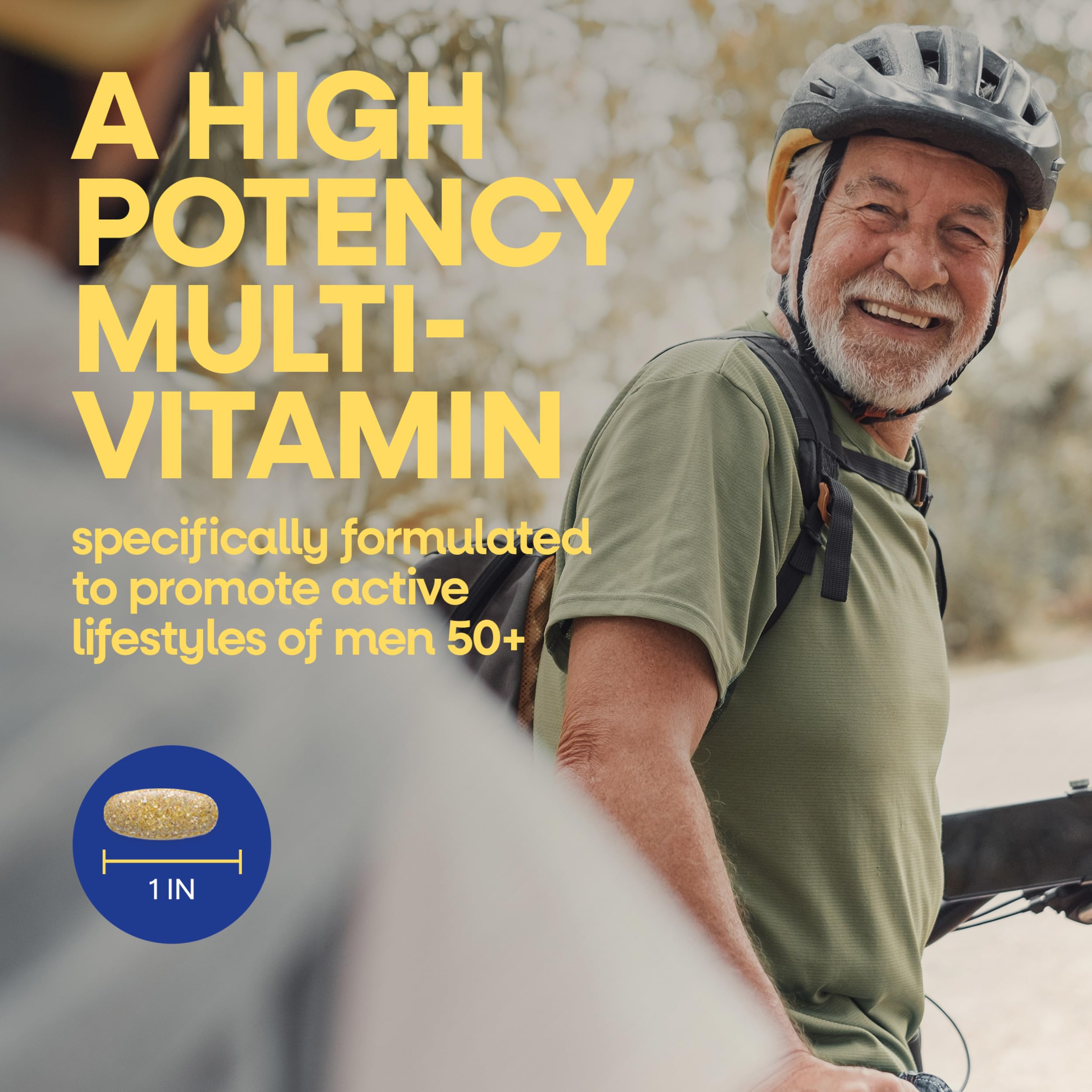Nature's Way Alive! close-up of tablet texture and coating for easy swallowing