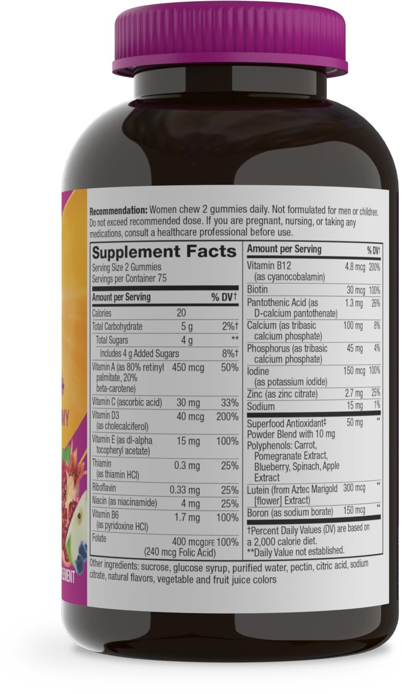 Nature's Way gummies on kitchen counter suggesting daily routine support