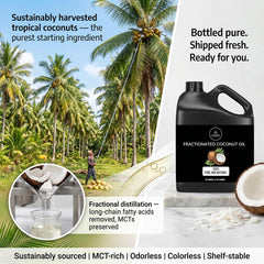 Naturevibe Botanicals applied to hair ends to demonstrate shine and frizz control benefit
