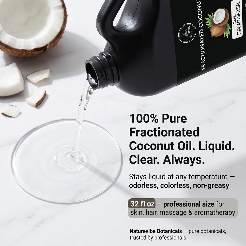 Naturevibe Botanicals oil pouring closeup showing lightweight texture for smooth absorption