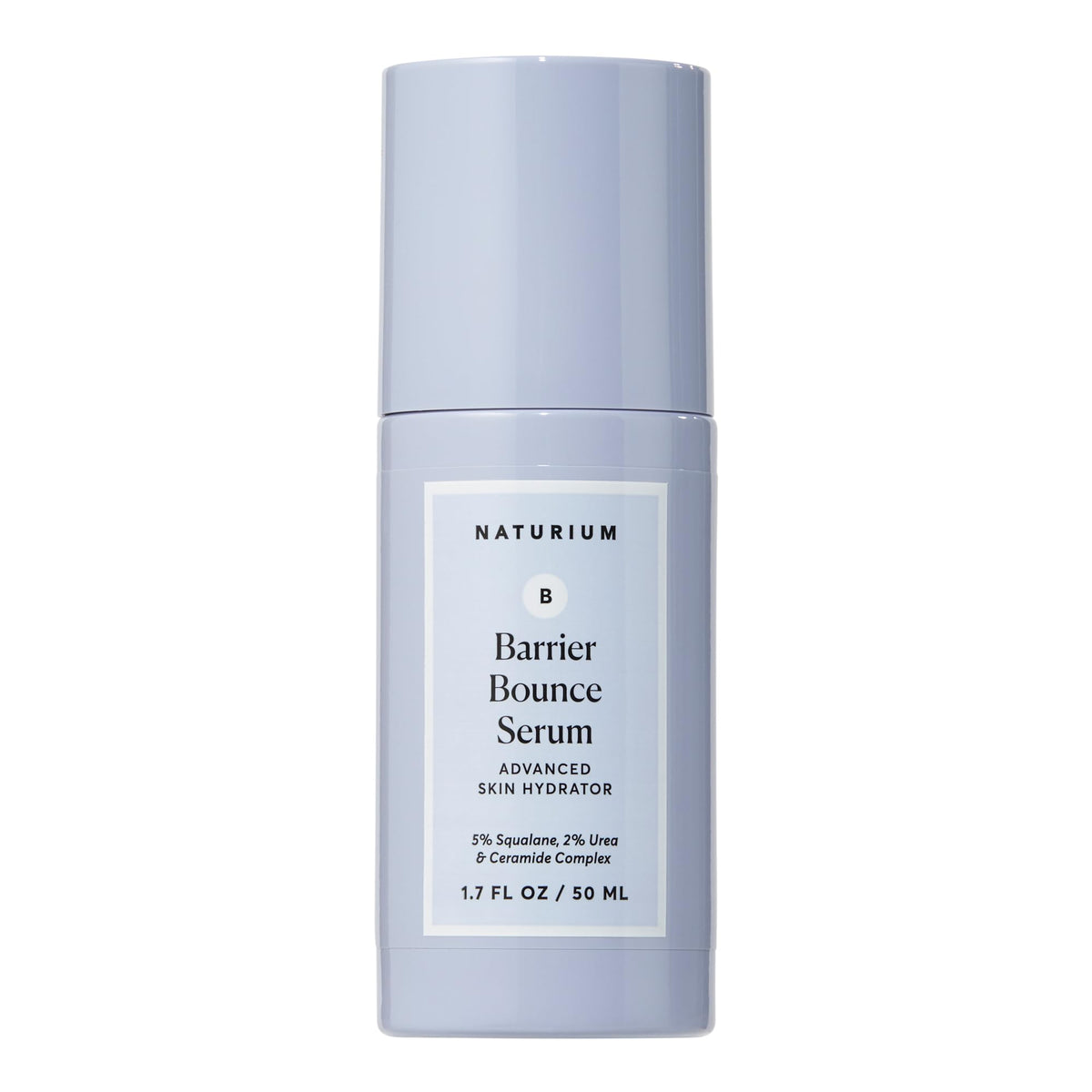 Naturium front bottle showing clean packaging and hydration benefit