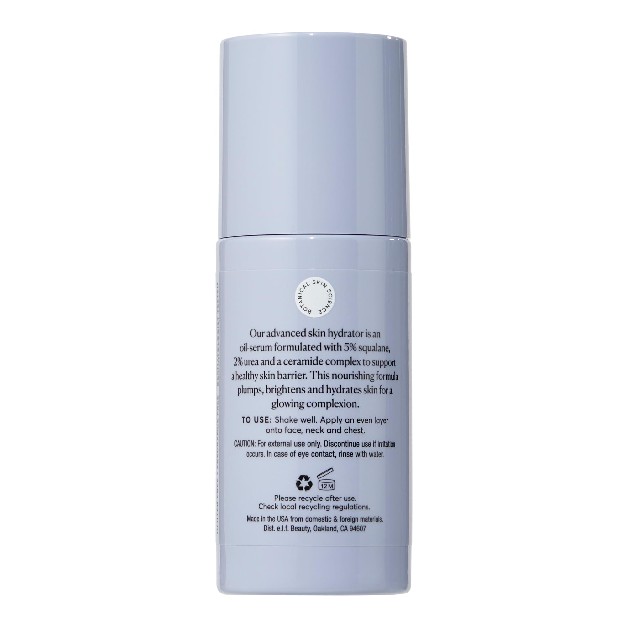 Naturium dropper dispensing serum demonstrating controlled application