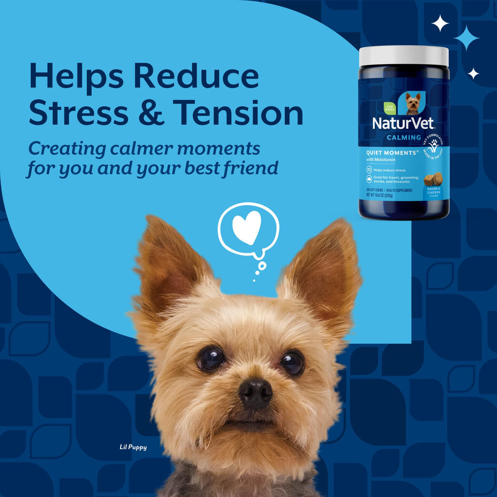 NaturVet chew split to show interior and portioning benefit