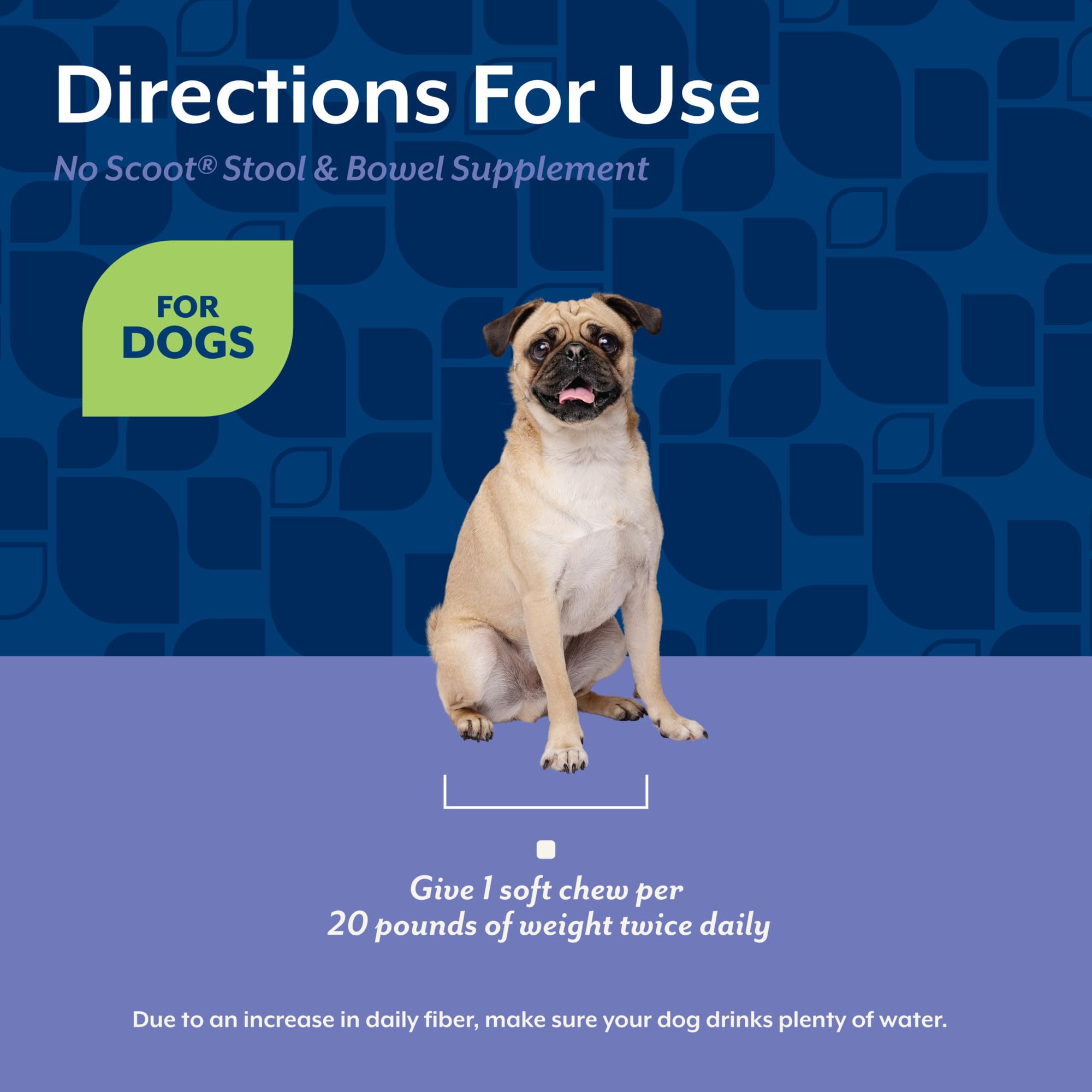 NaturVet chew offered to dog demonstrating palatability and convenience