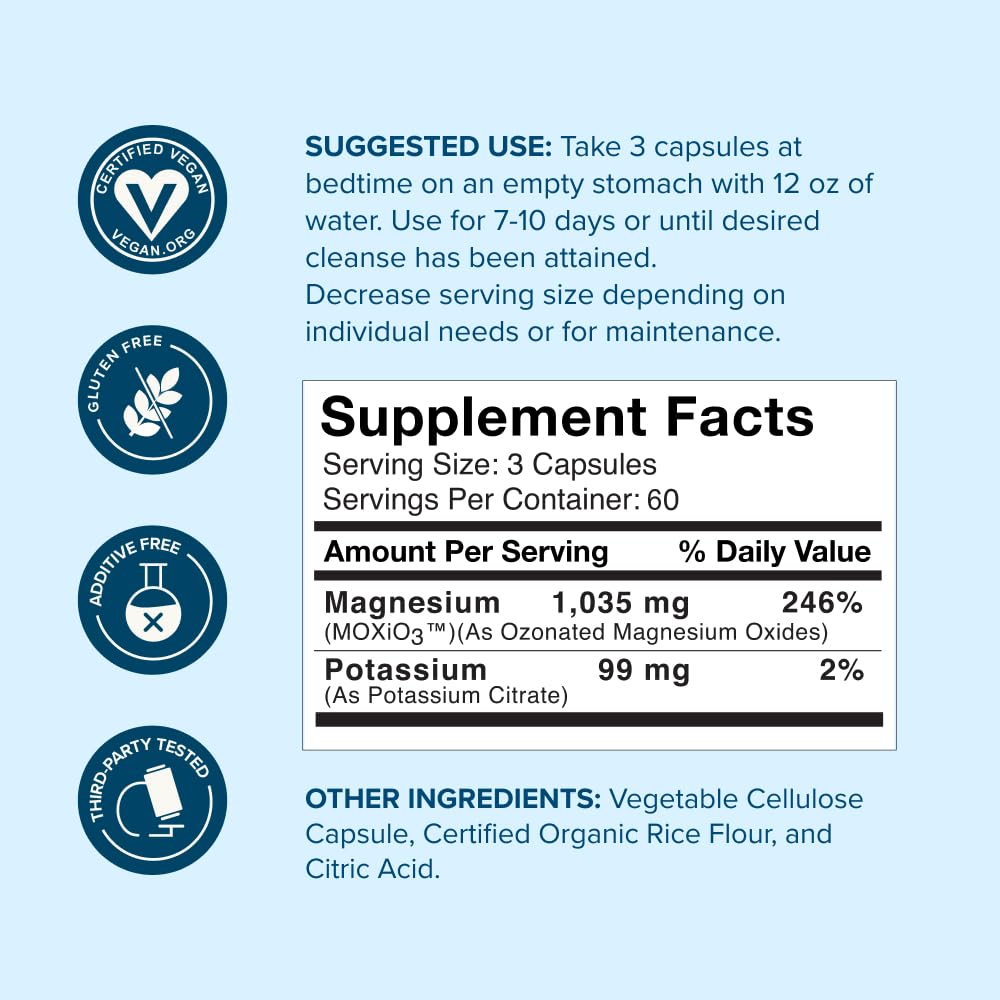 nbpure MagO7 on bathroom counter suggesting gentle morning digestive relief