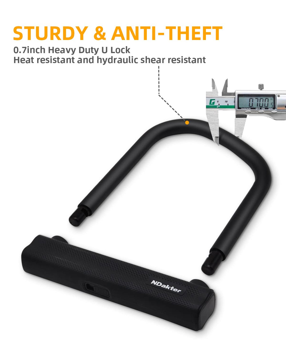NDakter silicone sleeve protecting bike frame from scratches and rust