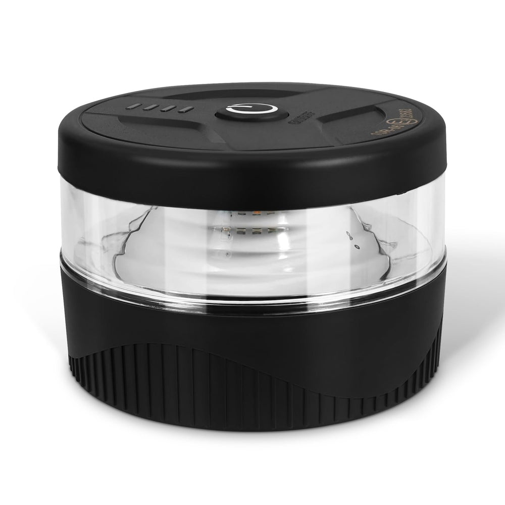 NeaLia amber strobe at night showing high-visibility warning for roadside safety