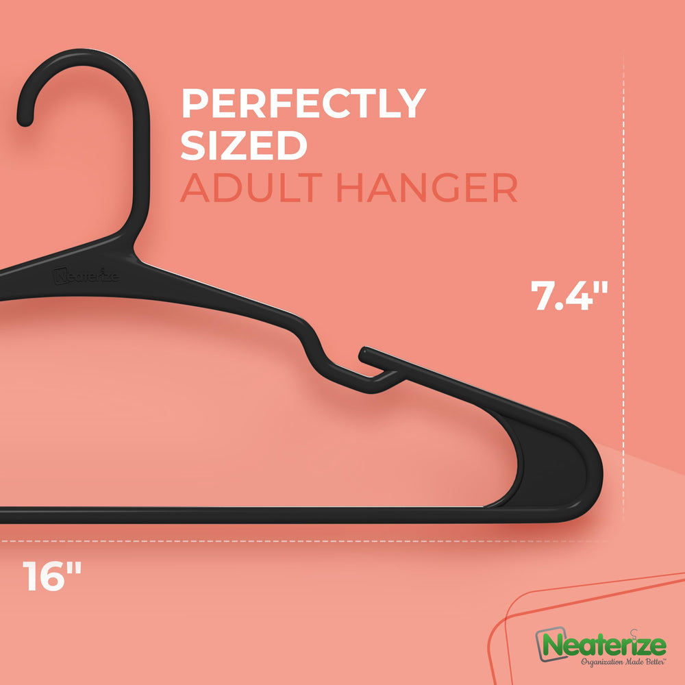 NEATERIZE shoulder-contour close-up showing support that prevents slumping
