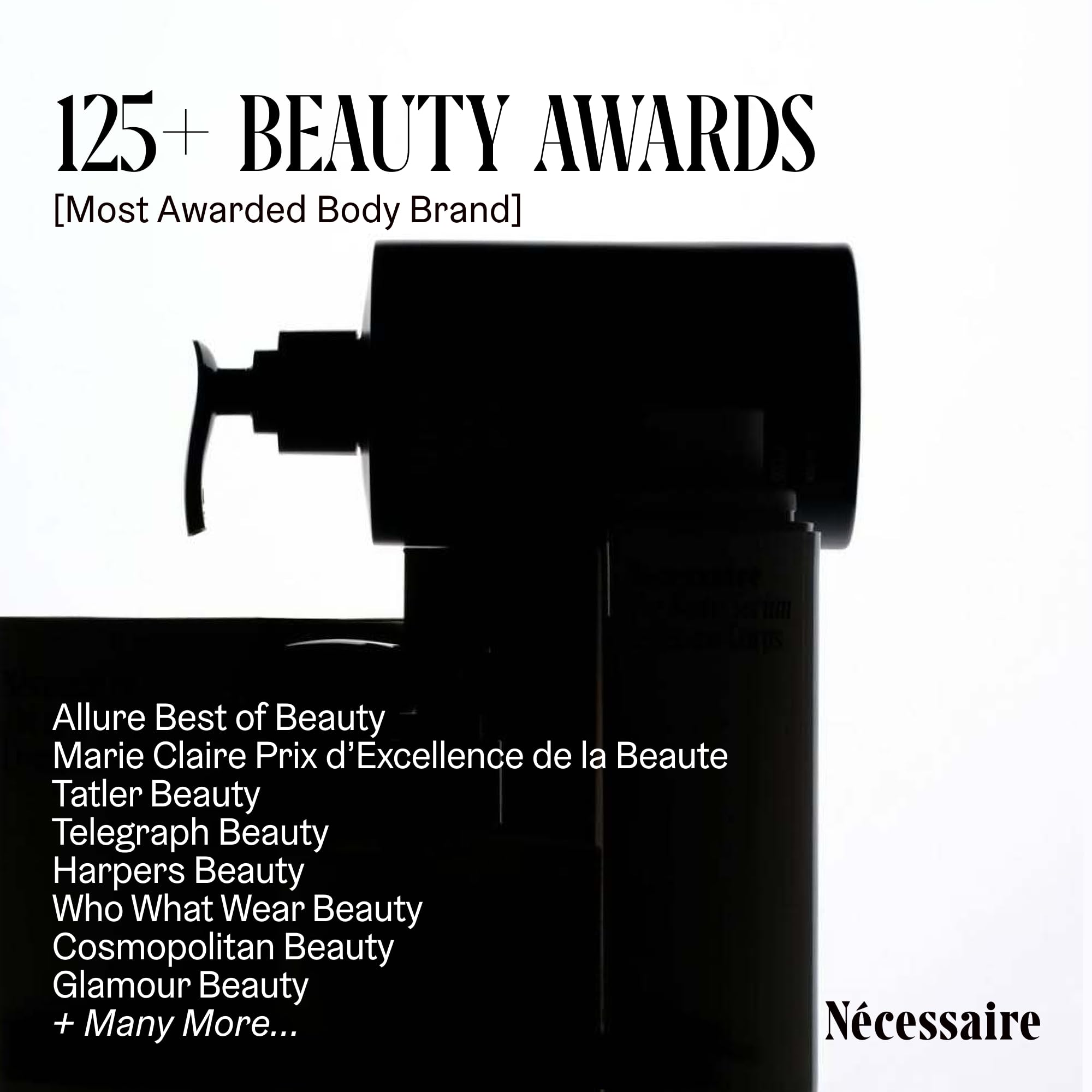 Nécessaire placed on a bathroom shelf conveying routine use and elegant style