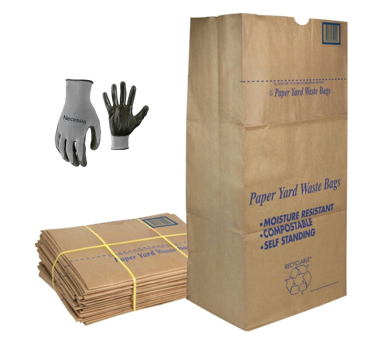 Necessia front packaging showing 30-count kit and eco benefits