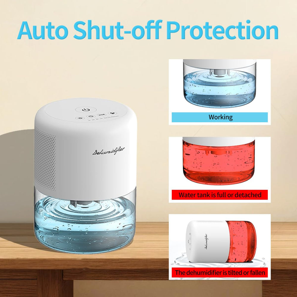 NeedDuck placed in a bathroom demonstrating moisture control for small rooms