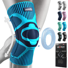 NEENCA front view showing brace fit and usable support for active users
