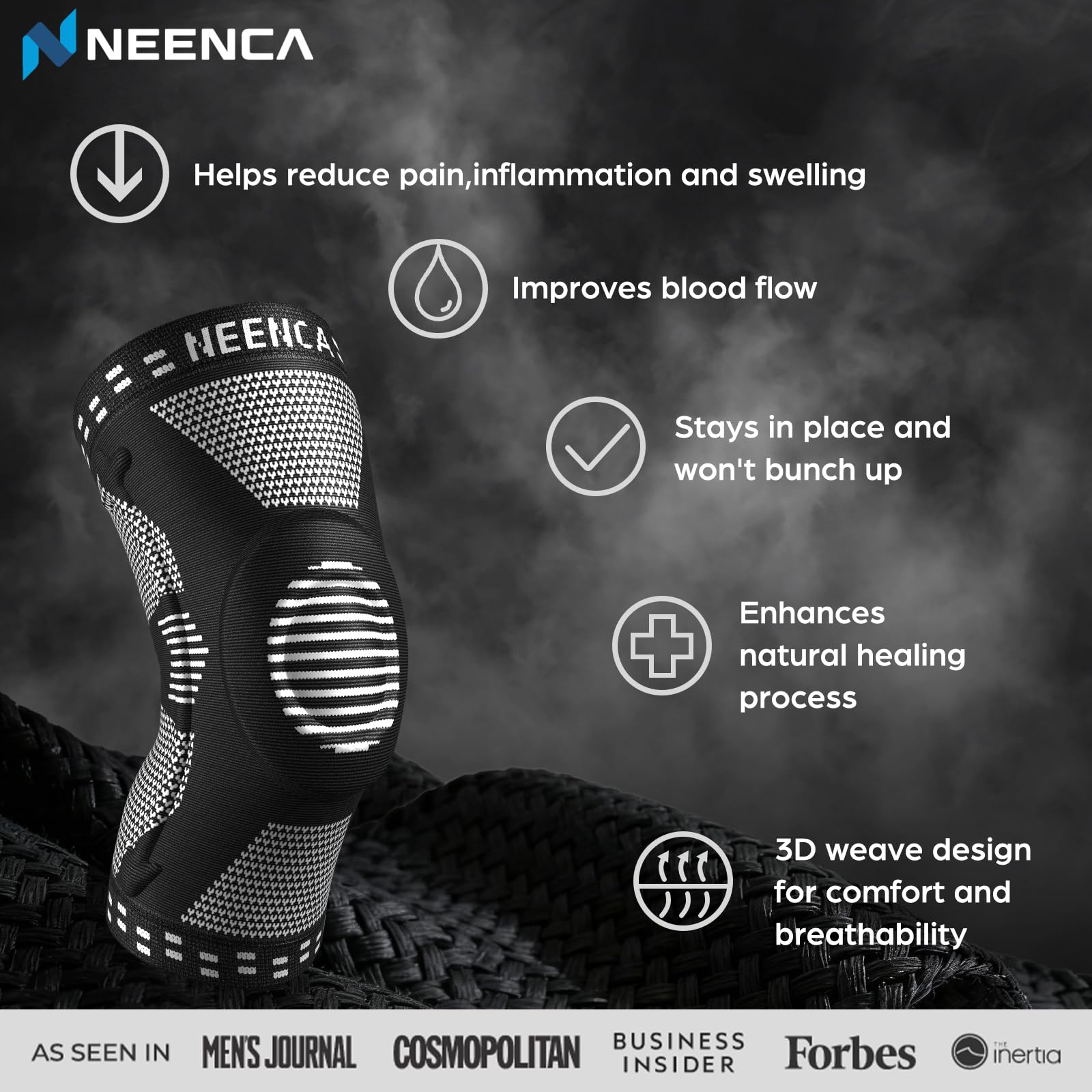 NEENCA packaging and medical-class label indicating professional-grade support
