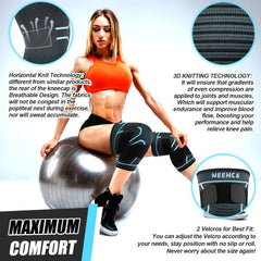 NEENCA silicone grip underside preventing slip for stable movement