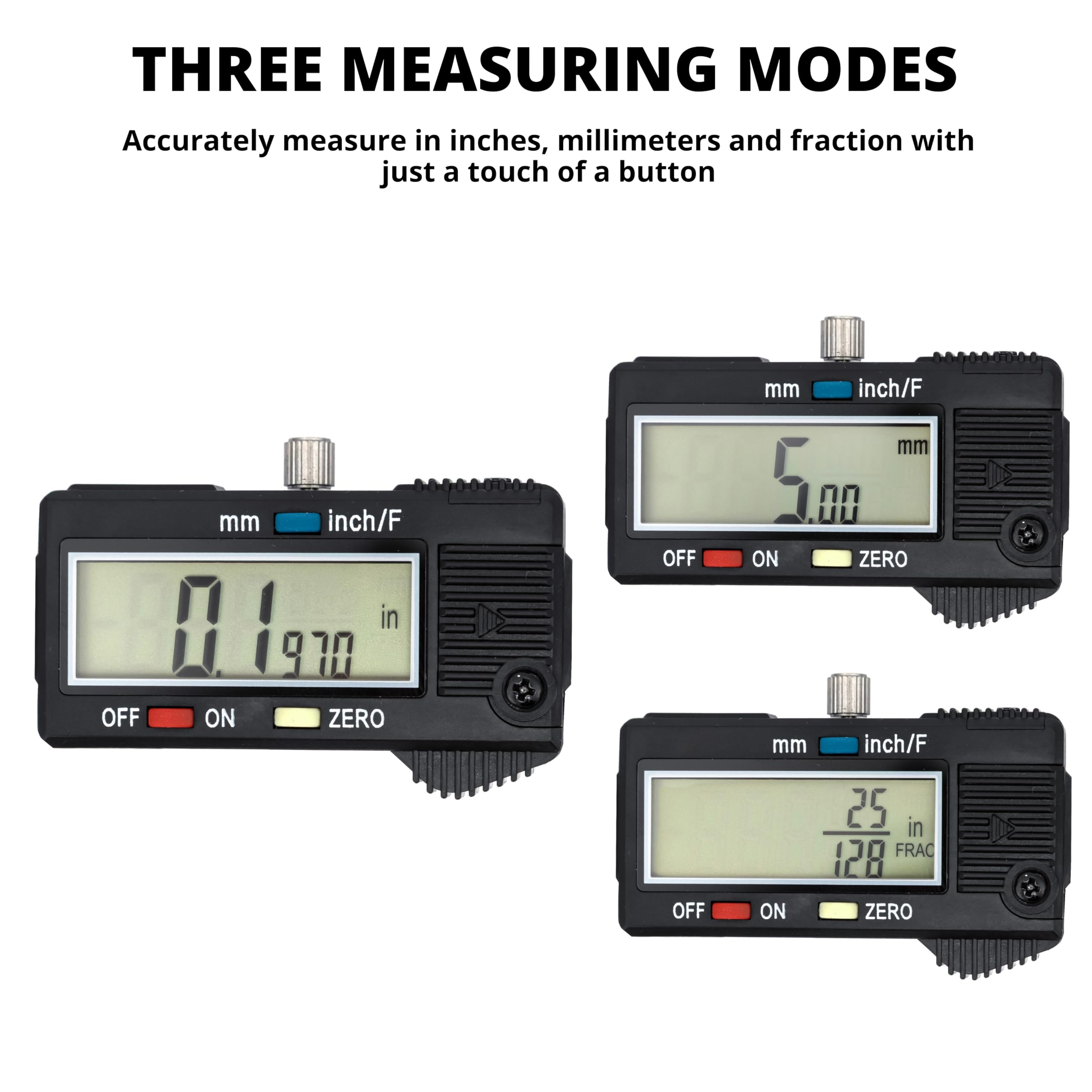 NEIKO caliper jaws detail showing precision-ground edges for reliable contact