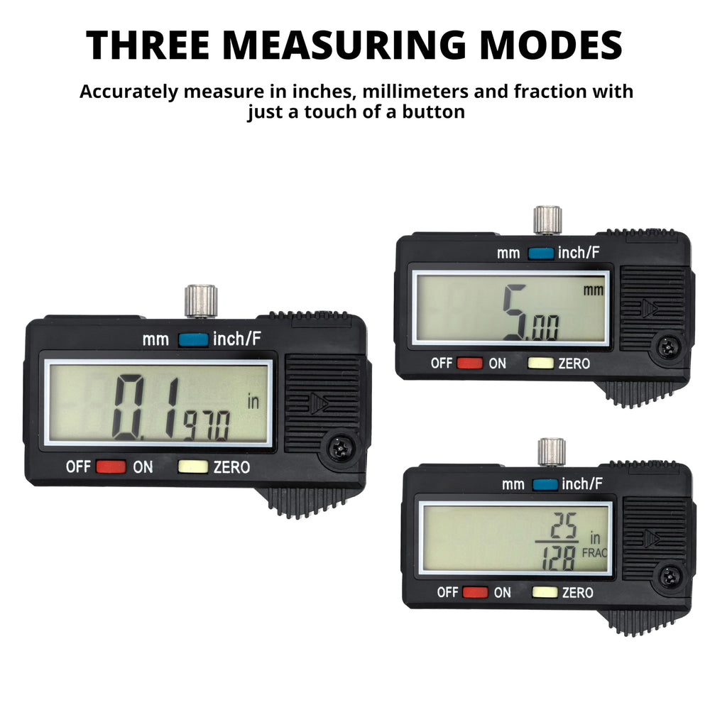 NEIKO caliper jaws detail showing precision-ground edges for reliable contact