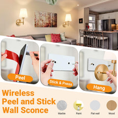 Nekhung magnetic bulb removed from shade for easy charging and replacement