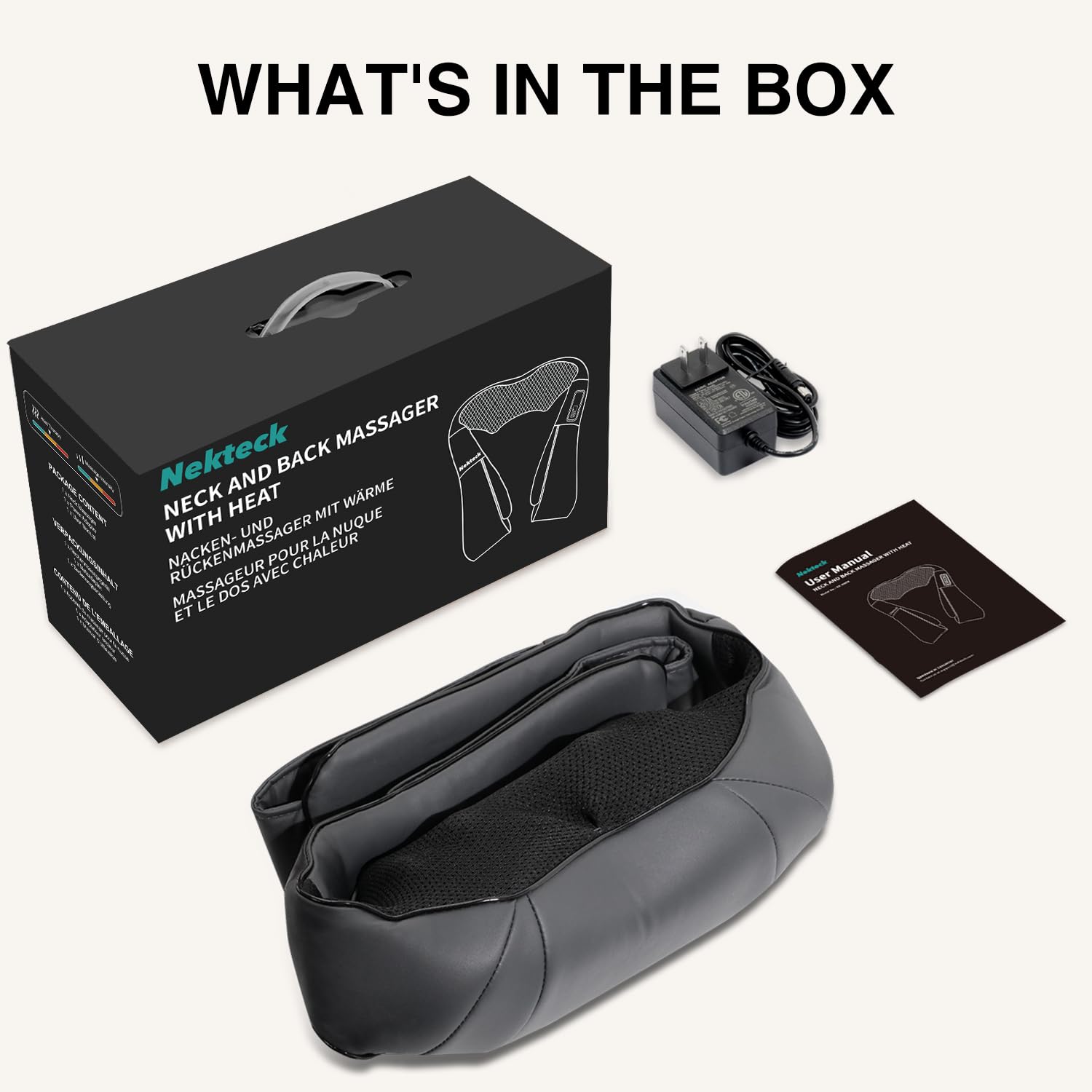 Nekteck packaging and gift presentation showing ideal present ready packaging