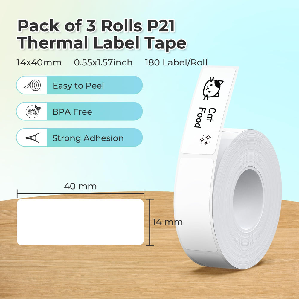Nelko close-up of roll texture showing label material durability and tear resistance benefit