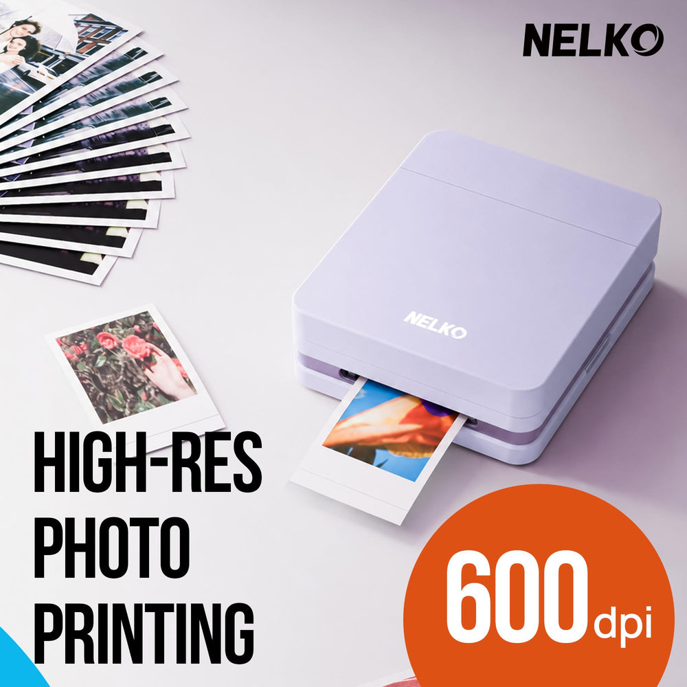 Nelko PP01 printed 2x3 photo with adhesive backing, perfect for scrapbooks and labels