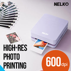 Nelko PP01 printed 2x3 photo with adhesive backing, perfect for scrapbooks and labels