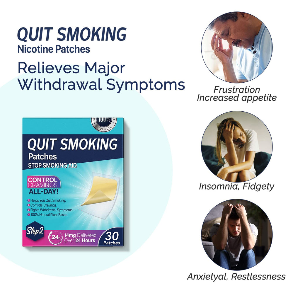 NenMaoKeNu box opened to show 30-count patches for structured quit program