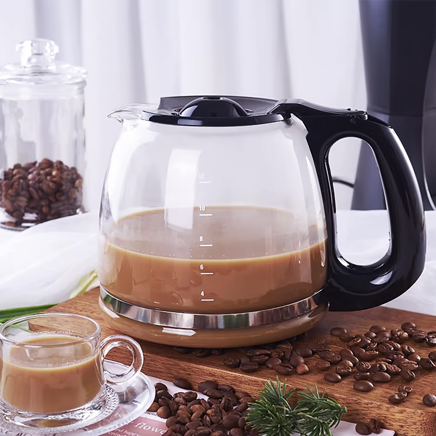 NEOAURR lifestyle kitchen setting showing carafe ready to serve and look-good benefit