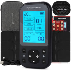 Neocarbon front panel showing screen and controls for easy adjustment