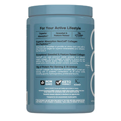 NeoCell serving scoop with powder illustrating simple portioning for consistent daily use