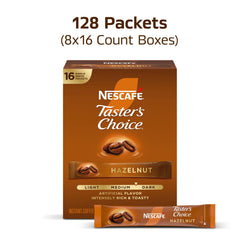 NESCAFÉ single packet close-up highlighting easy single-serve benefit