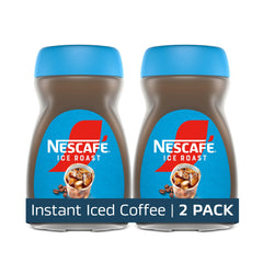 Nescafé jar front packaging showing brand and product benefits