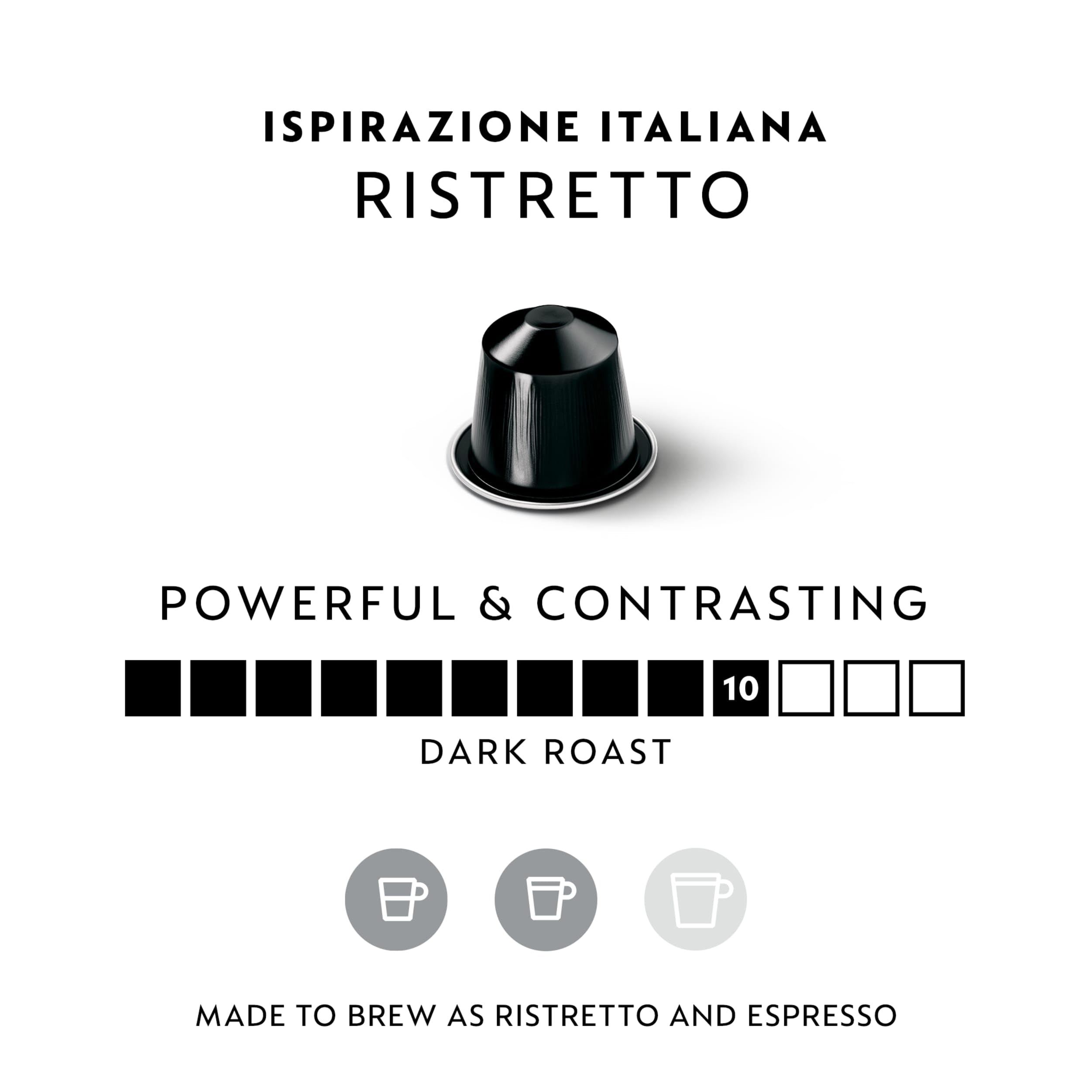 close-up single Nespresso pod with visible sheen, showing freshness benefit
