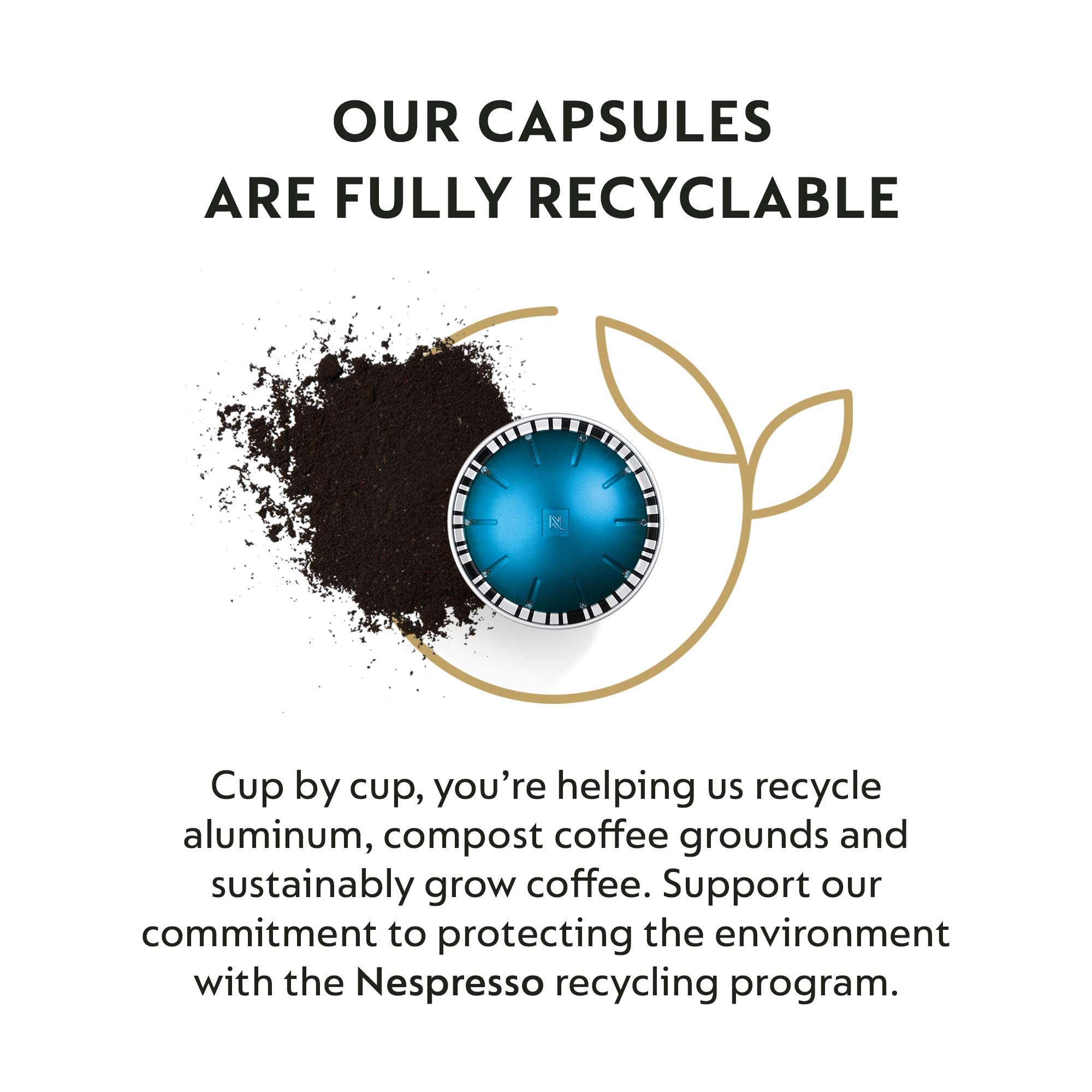 Nespresso Melozio pouring into a 7.8 oz mug for smooth balanced taste