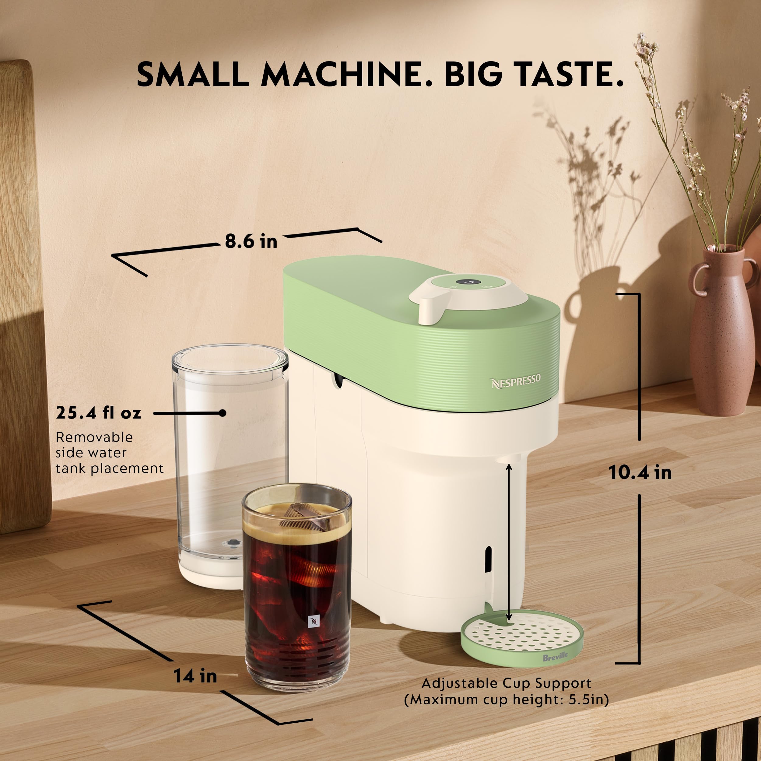 Nespresso Vertuo Pop+ 12-capsule variety pack and $20 voucher for sampling benefit