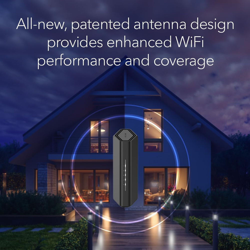 NETGEAR Nighthawk RS90 connected devices setup example with smart TV and consoles, balances household traffic